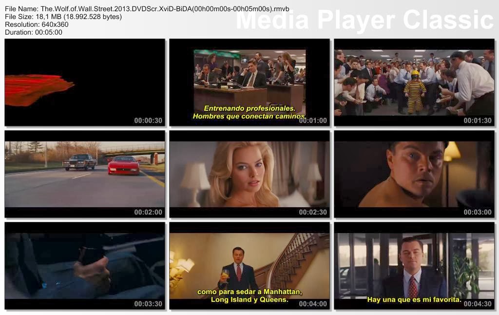 The Wolf Of Wall Street 2013 Dvdscr